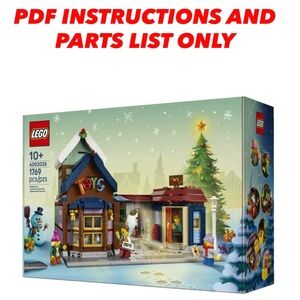 Lego 4002025 2025 Employee Exclusive GIFT PDF Instructions & Parts List Only
